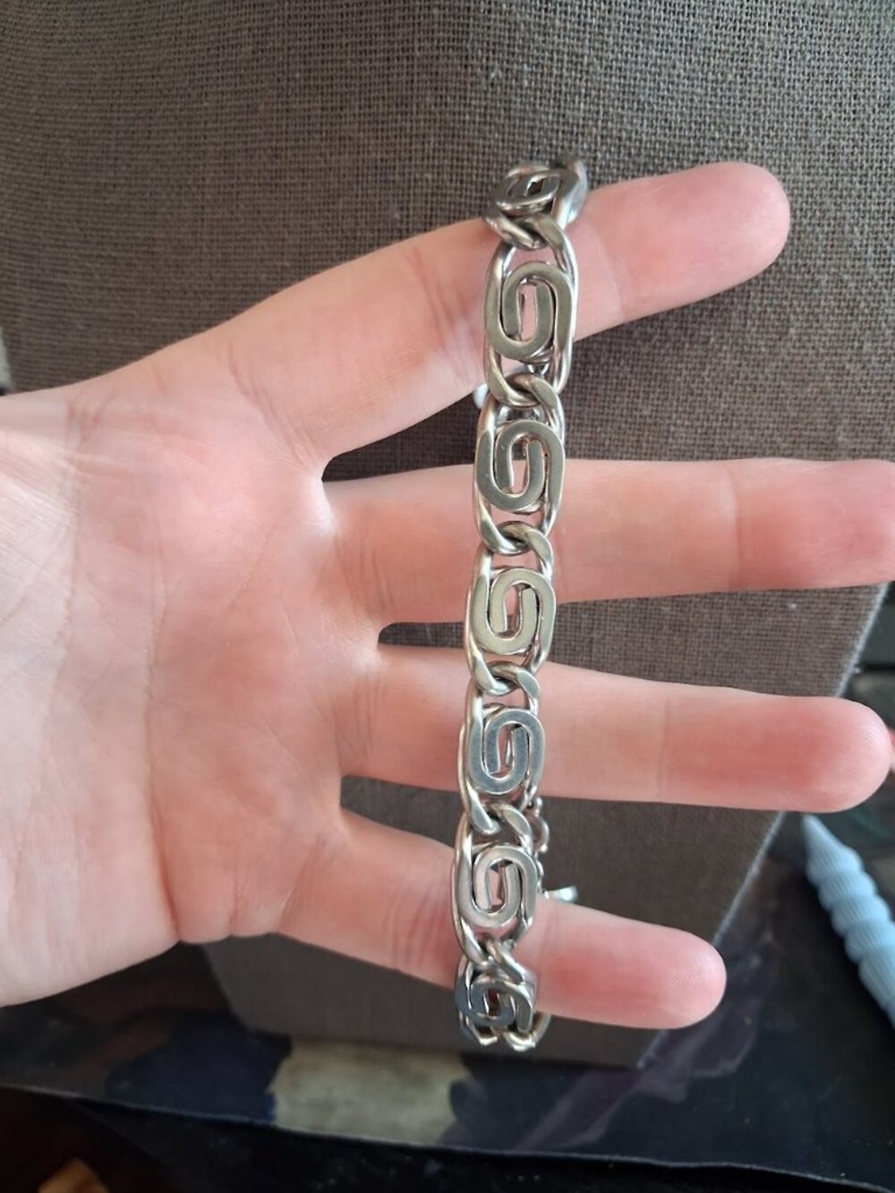 Vintage Monet chain bracelet